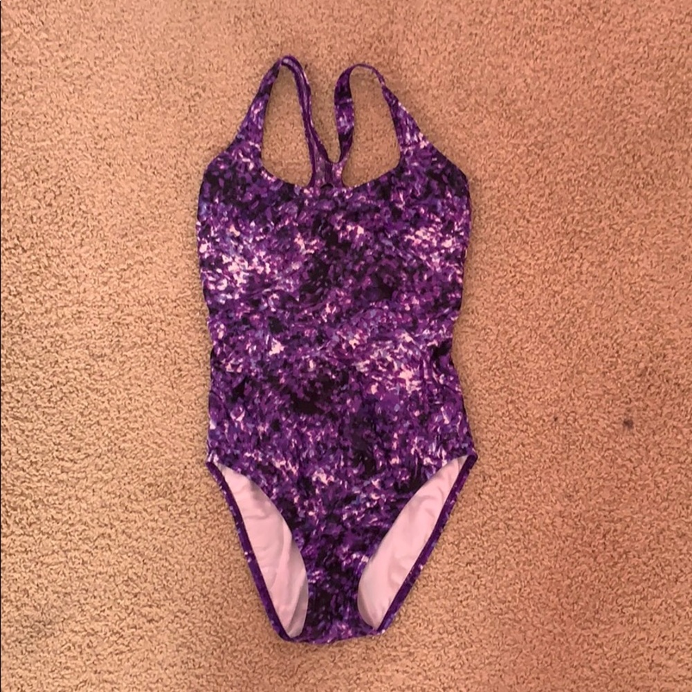 Speedo one piece bathing suit